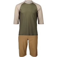 Set (Radtrikot + Radhose) POC 3/4 Pure Set (2 Teile), für Herren|POC 3/4 Pure von POC