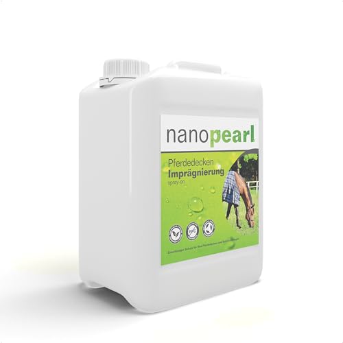 PODOROX NANOPEARL Pferdedecken Spray On Imprägnierung | 5000 ml Imprägnierspray | Textil & Leder von PODOROX