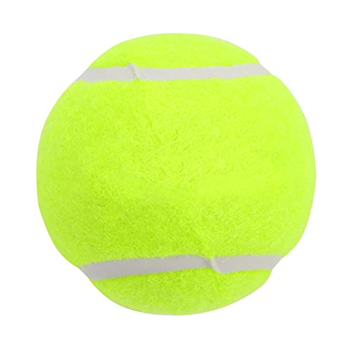 POENVFPO 3 Stück Tennisbälle, Tennis-Trainingsbälle, Tennis-Übungsbälle, Fluoreszierende Gelbe Übungsbälle, Tennisbälle, Netze von POENVFPO
