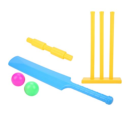 POENVFPO Cricket-Set, Cricket-Set-Spielzeug mit Schlagbrett für Interaktives Spielen Im Freien, Stärkt die Körperbewegungsfunktion von POENVFPO