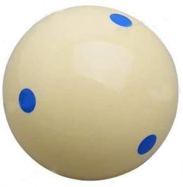 POFET Mandun Billardqueue, groß, mit blauen Punkten, 6 Stück von POFET