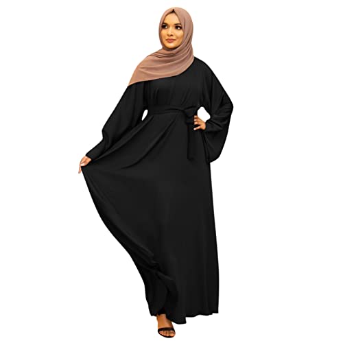 POIUIYQA Damen Gebetskleidung Muslim Kleidung Für Frauen Türkisch Muslimische Lang Kleider von POIUIYQA
