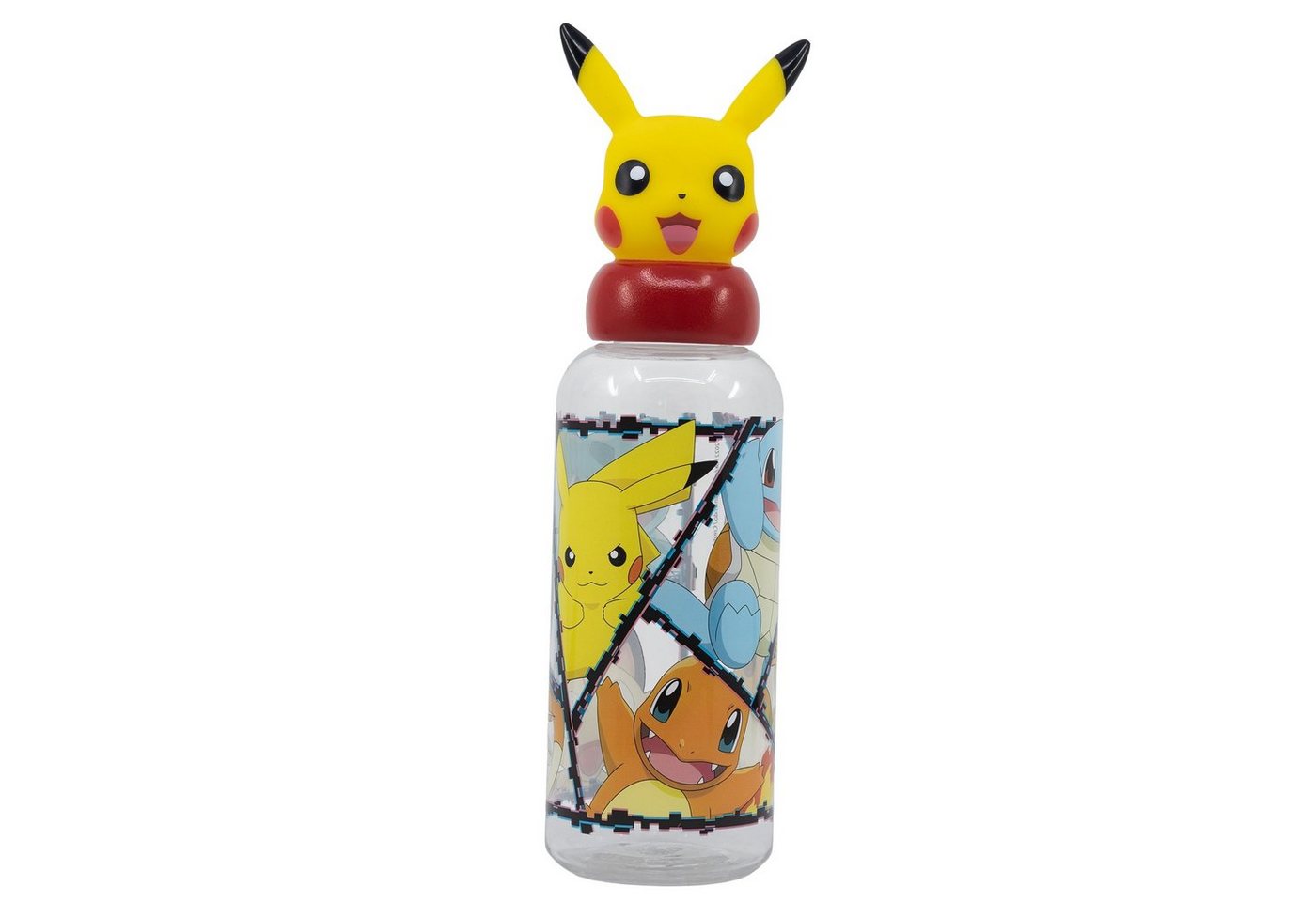 POKÉMON Trinkflasche Pokemon Pikachu 3D Deckel Kinder Wasserflasche von POKÉMON