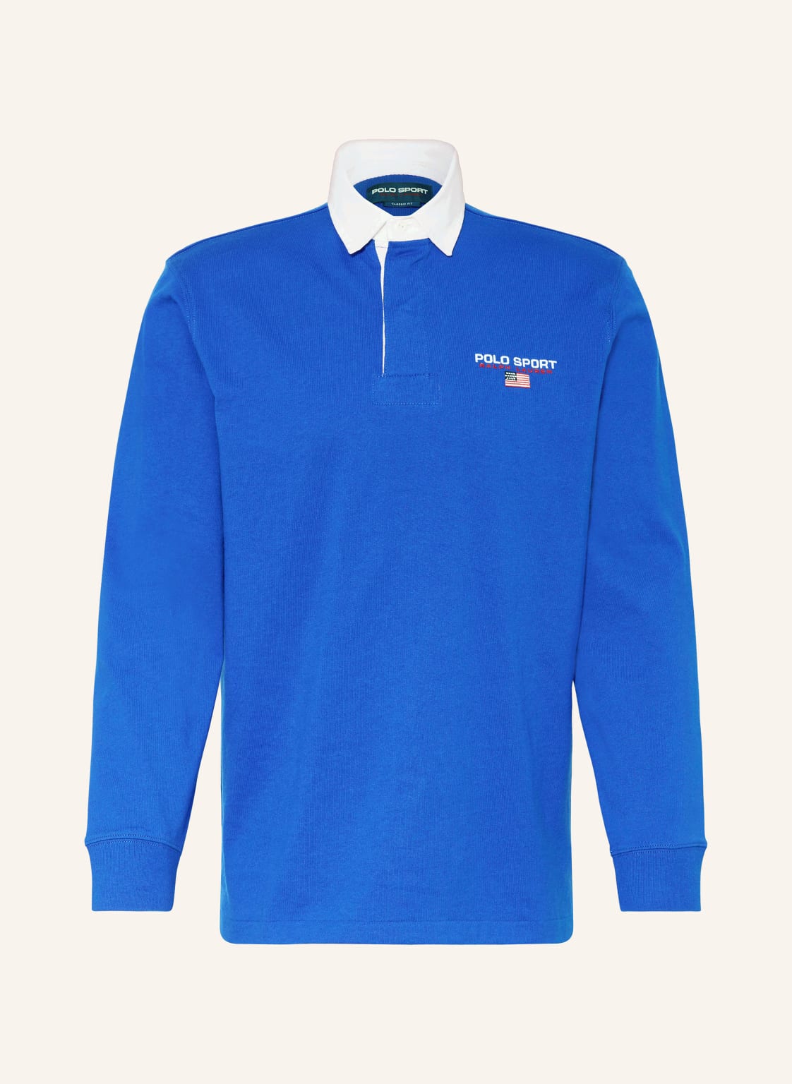 Polo Sport Jersey-Poloshirt Classic Fit blau von POLO SPORT