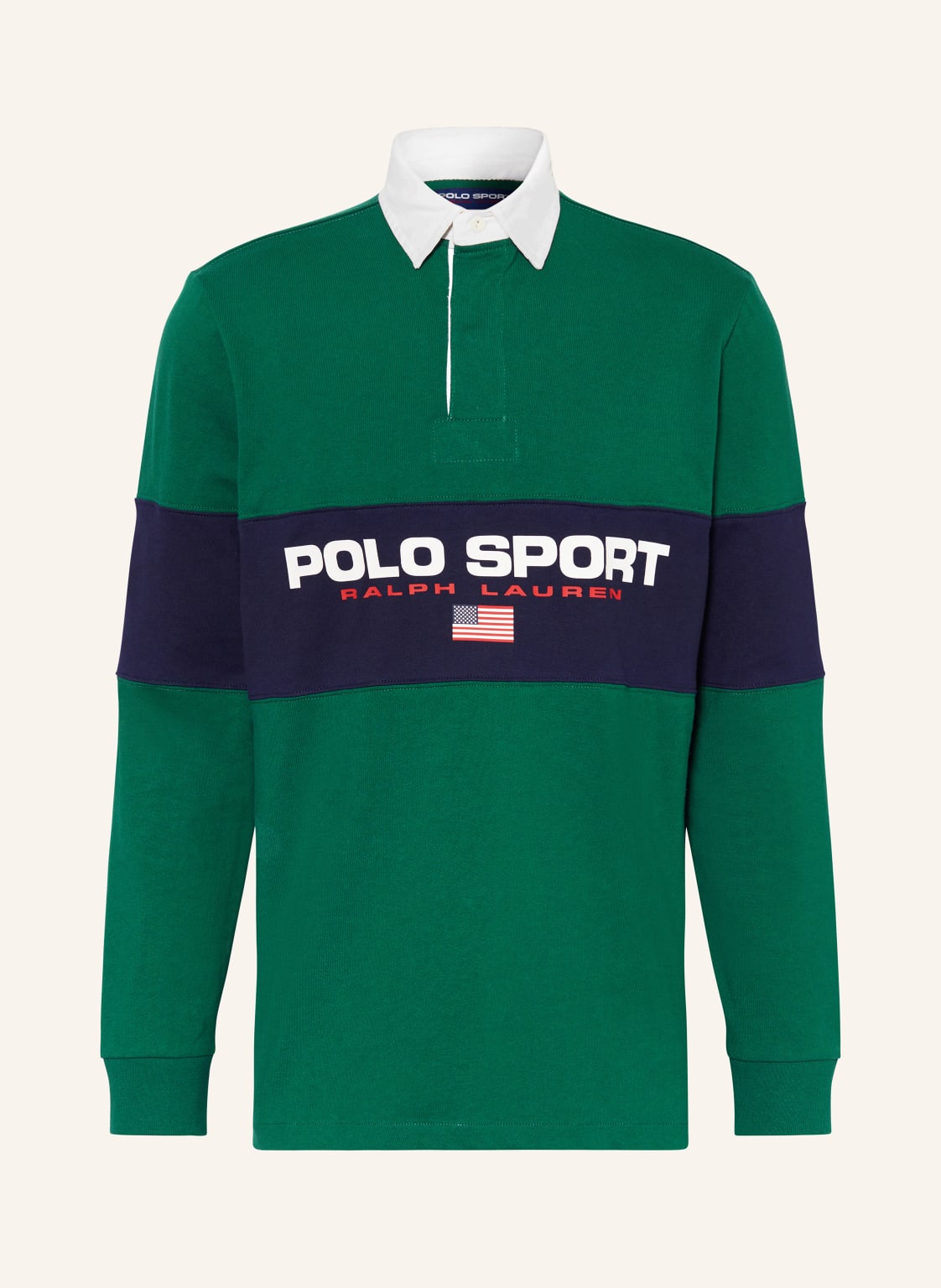 Polo Sport Rugbyshirt gruen von POLO SPORT