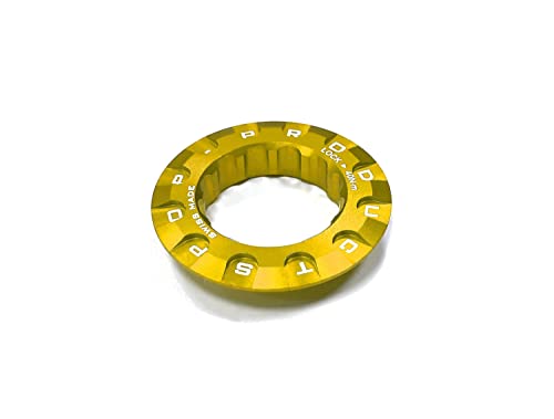 POP-Products LRC Kassetten Verschlussring // Campagnolo 11 Z. (5,2 g) Gold, Ausführung:Gold von POP-Products
