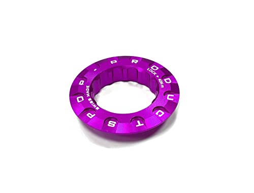POP-Products LRC Kassetten Verschlussring // Campagnolo 11 Z. (5,2 g) violett, Ausführung:violett von POP-Products