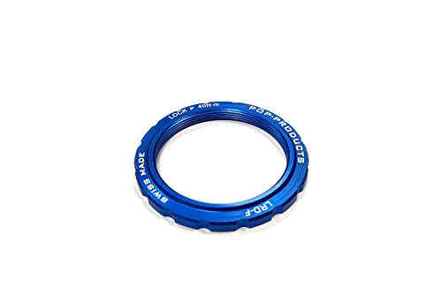 POP-Products LRD Center Lock Verschlussring // System Fulcrum (4,5 g) blau, Ausführung:Blau von POP-Products