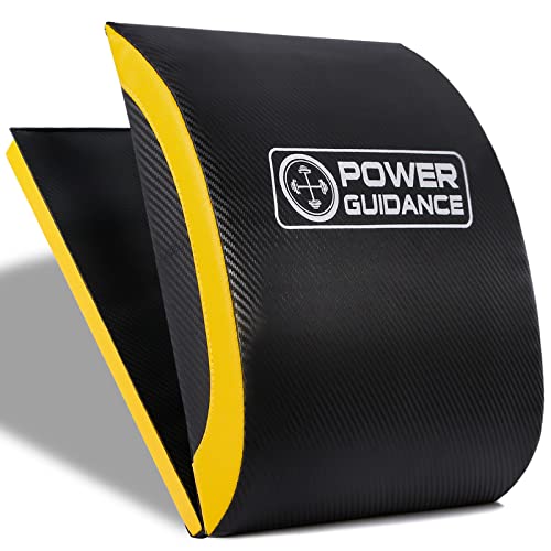 POWER GUIDANCE, Bauchmuskel-Matte，Ab Übung Matte Core Trainer，Sit-Up-Pad Bauch- und Rumpftrainer-Matte für volle Bewegungsfreiheit, Neu verlängert Zusammenklappbar von POWER GUIDANCE