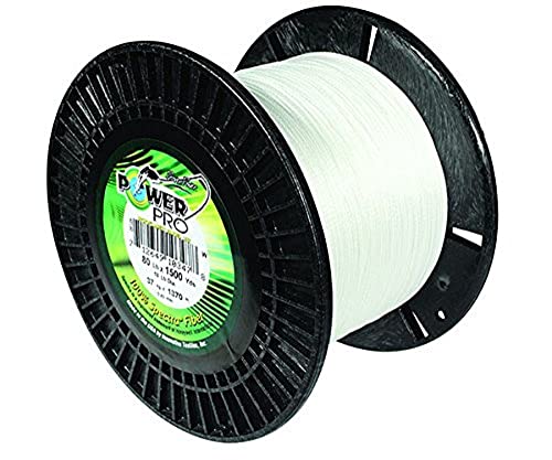 POWER PRO Unisex-Erwachsene 21101003000W Angelschnur, 45,4 kg/3000 yd, weiß, Mehrfarbig/Meereswellen (Ocean Tides), Einheitsgröße von POWER PRO