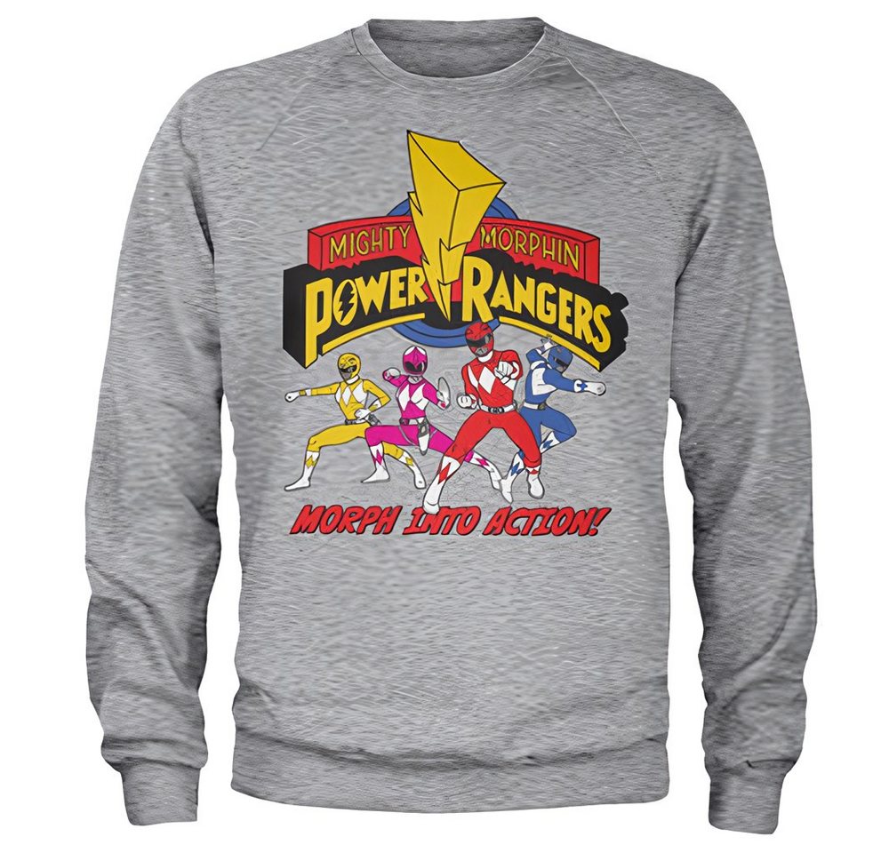 POWER RANGERS Rundhalspullover Morph Into Action Sweatshirt von POWER RANGERS