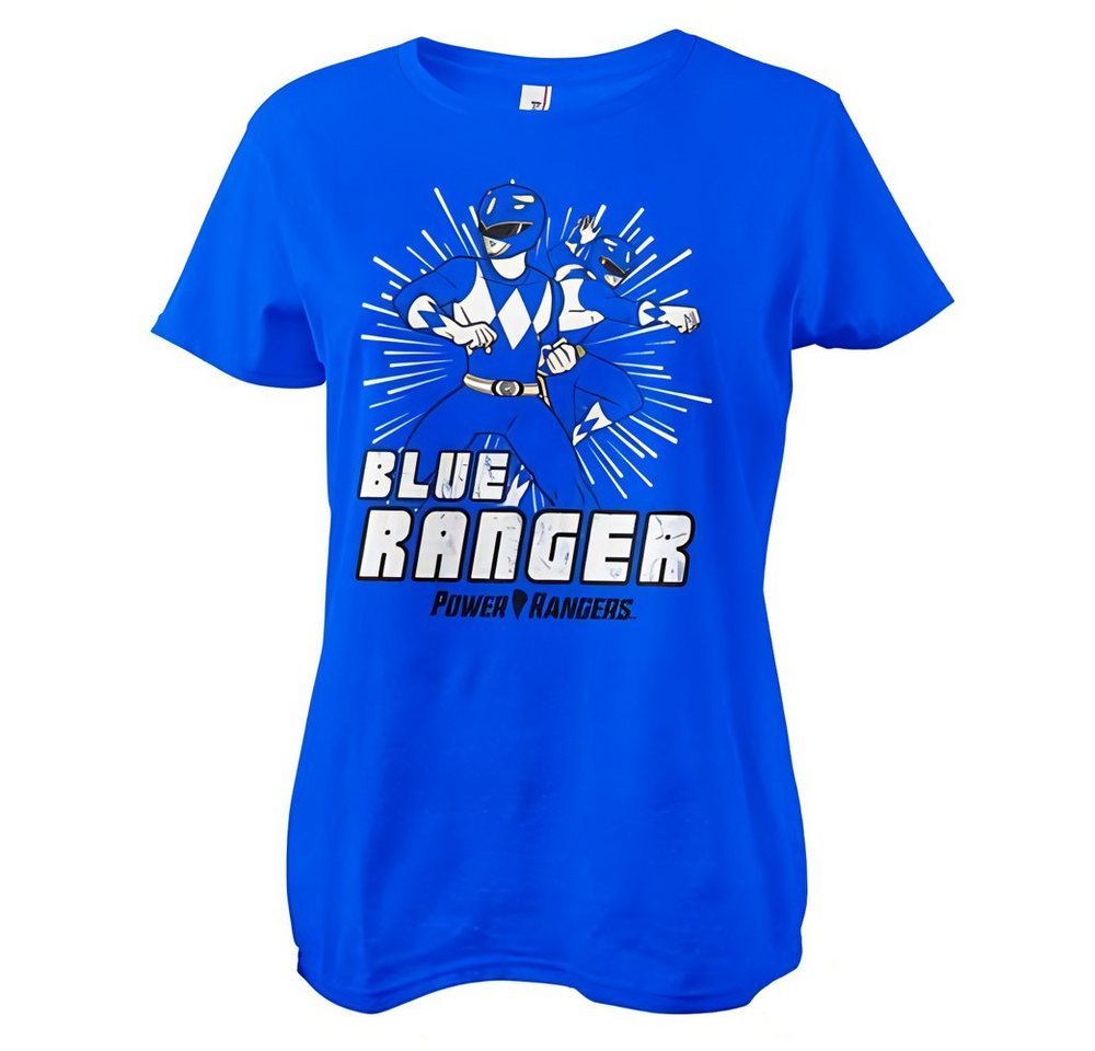 POWER RANGERS T-Shirt Blue Ranger Girly Tee von POWER RANGERS
