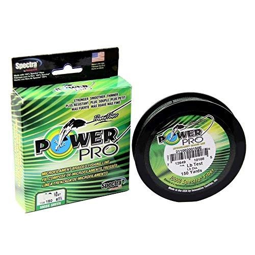 POWERPRO Uni – Erwachsene 21101000150E Angelschnur, Moosgrün, 100Lb 150 Yd von POWERPRO