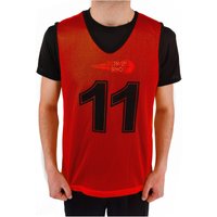 Powershot Markierungshemdchen 1-Farbig (1-11 nummeriert) Rot Junior von POWERSHOT