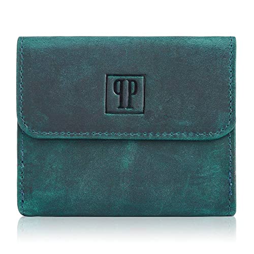 GRÜN Leder Damen Geldbeutel Portemonnaie Paolo PERUZZZI T-11-GR von PP PAOLO PERUZZI collection