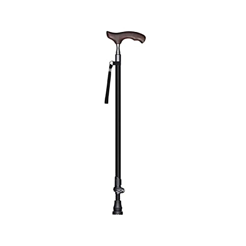 Crutches T-Griff Gehstock Tragbarer Gehstock Multifunktions-Gehstock von PPGE Home