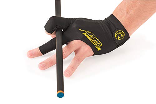 PREDATOR Handschuh, Second Skin, 3-Finger, schwarz-gelb, für rechte Hand Größe L&XL von PREDATOR