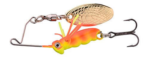 PREDATOR Micro Spinnerbait Larva 4cm 7g UV Sunburst von Spro PREDATOR Micro Spinnerbait Larva 4cm 7g UV Sunburst von Spro von PREDATOR