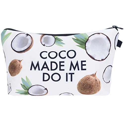 PREMYO Kosmetiktasche Klein für Handtasche - Schminktasche Damen Make Up Tasche - Federmappe Mädchen Etui Coco von PREMYO