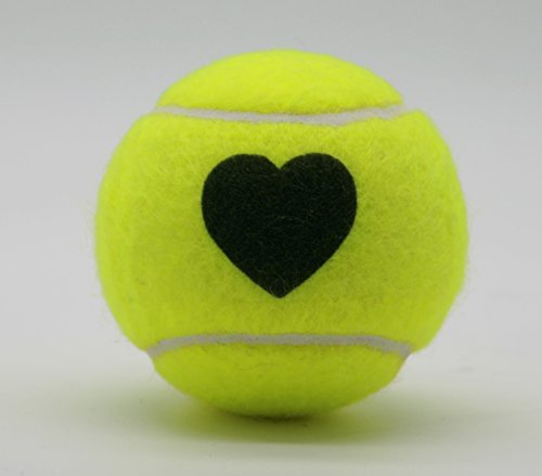 Price's Heart Motif Tennis Balls ITF Standard Made in the UK (1 x 3 Ball Tube) von PRICE £ 3.99