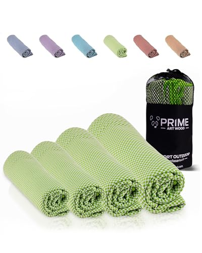 PRIME ART WOOD Reisehandtuch Bambus 160x80 cmGrün von PRIME ART WOOD
