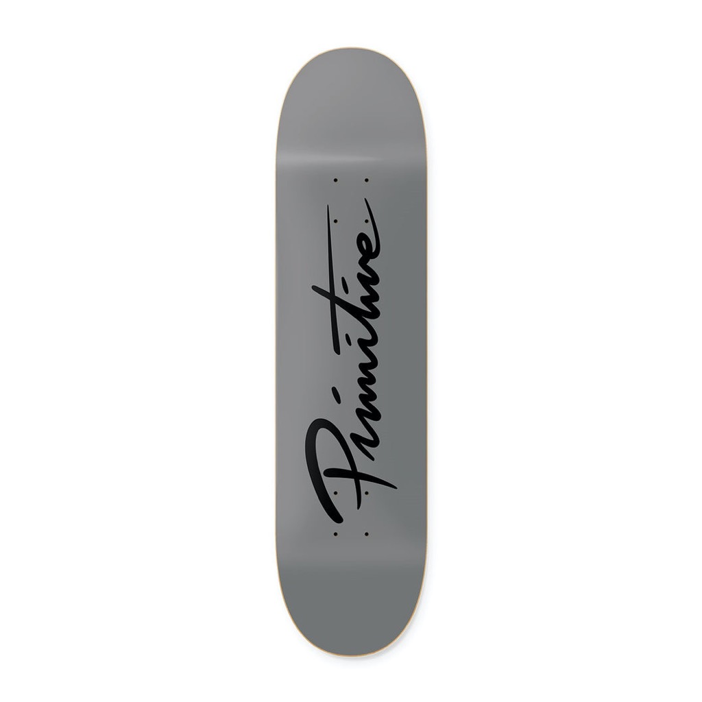 Primitive Nuevo Script Core grey Deck - 8.38 von PRIMITIVE