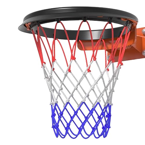 Basketball Rim, Portable Basketball Net, Sports Basketball Net, Heavy Duty Basketball Hoop Net, Net Replacement Basketball for Hoop Indoor Outdoor Play(52x52x6cm) von PRIMUZ