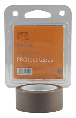 Protect Tapes Mask Klebeband PTFE (Teflon) für Rigging, hellgrau, one Size von PRO TECT TAPES