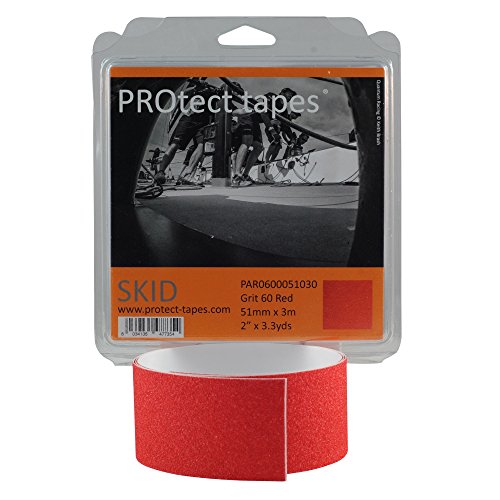 Protect Tapes Skid rutschfeste, Rot, Einheitsgröße von PRO TECT TAPES