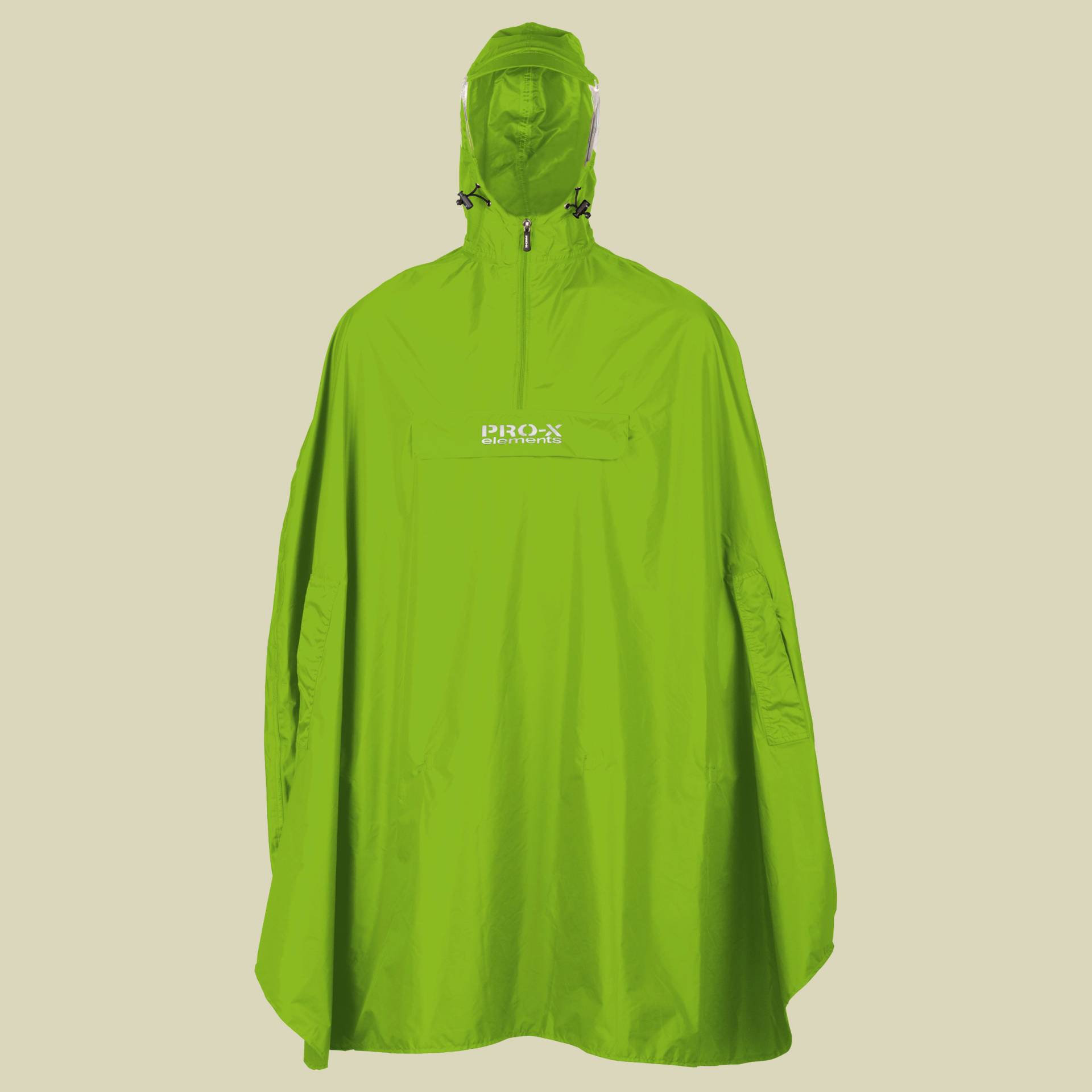 Pasofino Fahrradponcho neon grün XL-XXL von PRO-X elements GmbH