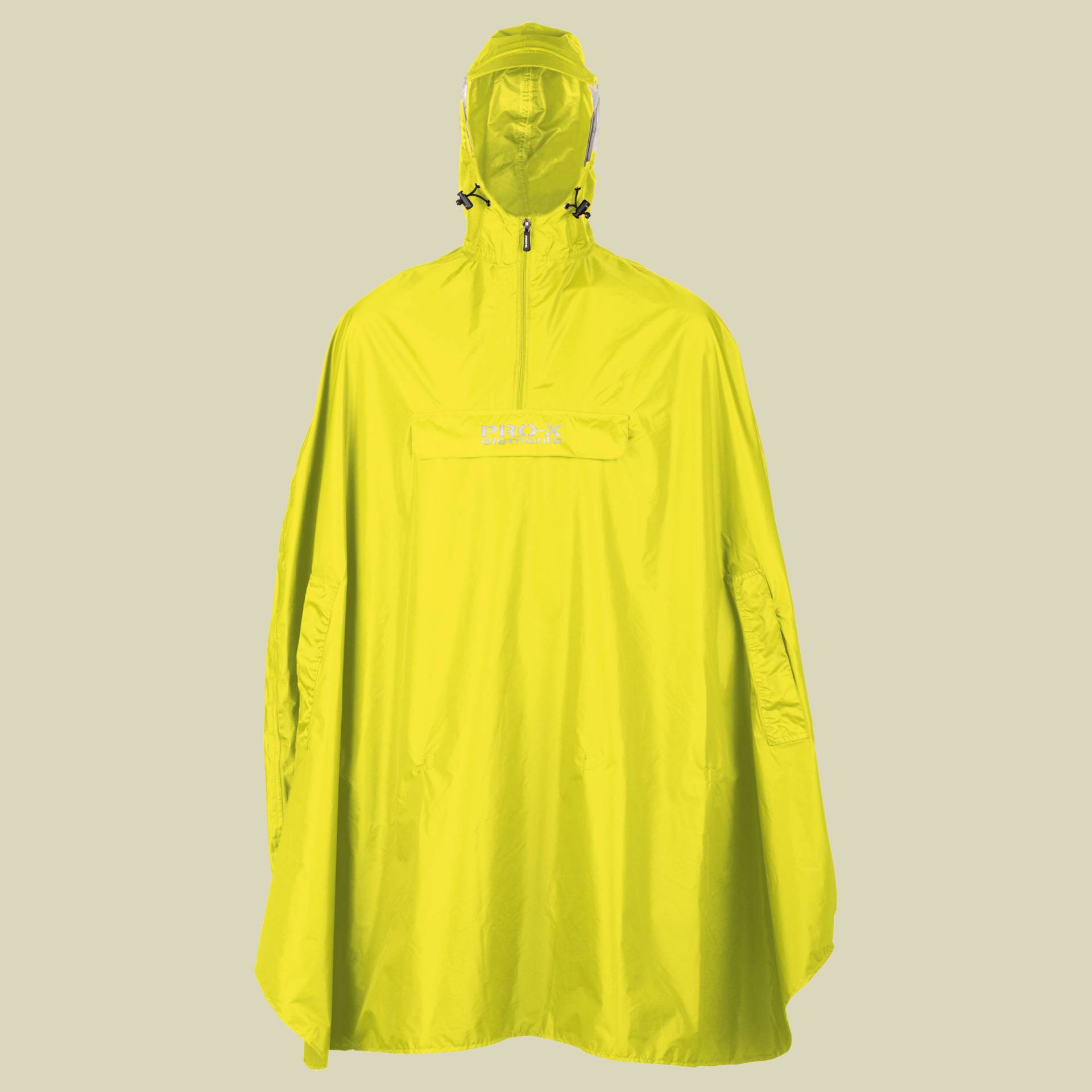 Pasofino Fahrradponcho neongelb M-L von PRO-X elements GmbH
