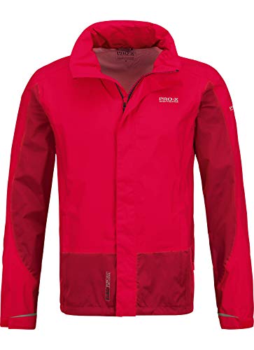 PRO-X elements Herren Lennard Jacke, Mars Red-Salsa, XL von PRO-X elements