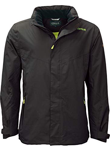 PRO-X elements Herren fase bergangsjacke, anthrazit/Wild lime, L EU von PRO-X elements