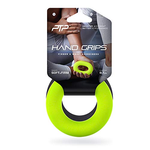 PTP Unisex – Erwachsene Strength Grip Handtrainer, schwarz/grün, One Size von PTP