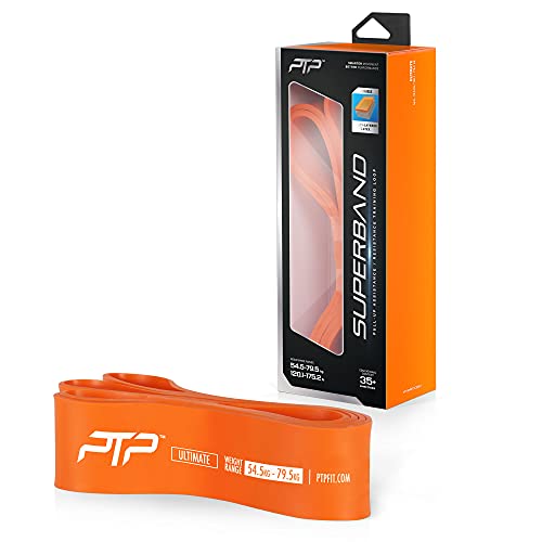 PTP Unisex – Erwachsene Ultimate Superband Fitnessband, orange, One Size von PTP