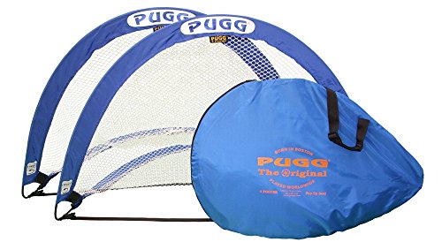 PUGG Mobile Fußballtore 2er-Set, Farbe blau, Modell klein von PUGG