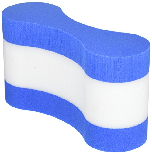 Pull Buoy/Schwimmhilfe, zweifarbig, Blau und Weiß, Einheitsgröße von Softee