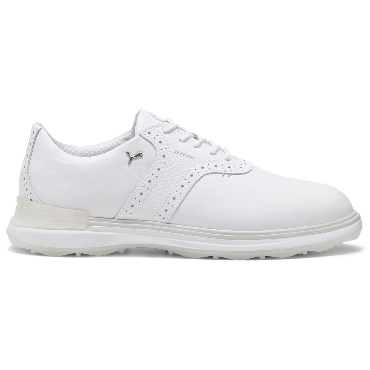 PUMA Men's Avant Waterproof Spikeless Golf Shoes, Mens, White/ash gray/white, 10 | American Golf von PUMA Golf
