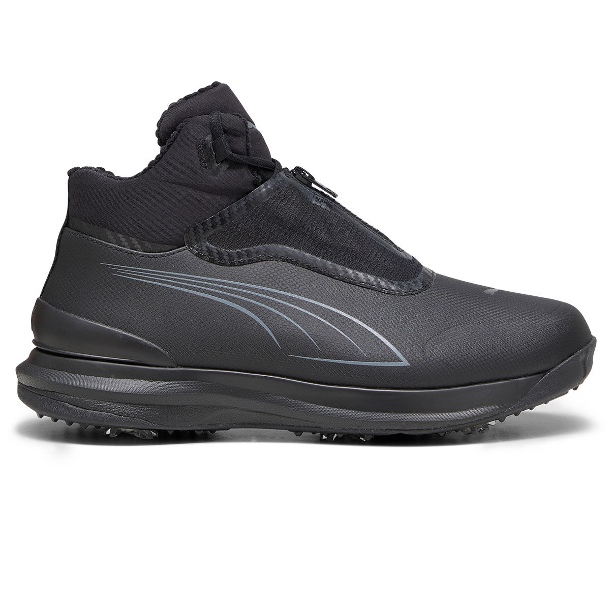 PUMA Men's DRYLBL Waterproof Spiked Golf Boots, Mens, Black/grey, 10 | American Golf von PUMA Golf