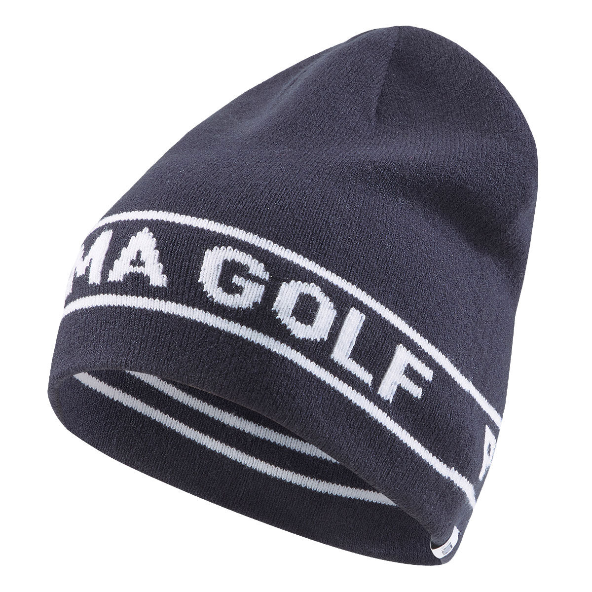 PUMA Men's Performance Golf Beanie, Mens, Navy blazer/bright white, One size | American Golf von PUMA Golf
