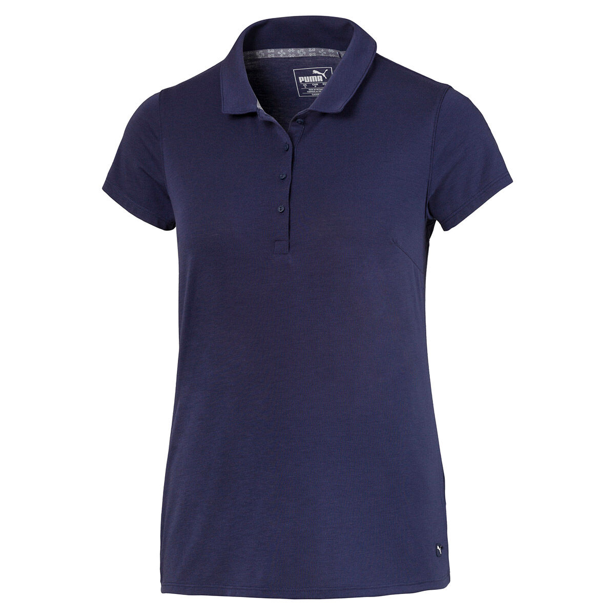 Puma Golf Womens Blue Adjustable Fusion Mesh Golf Polo Shirt | American Golf, XS von PUMA Golf
