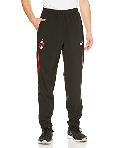 AC Milan 769277 Prematch Woven Pants Trousers Men's Black-Tango Red S von AC Milan