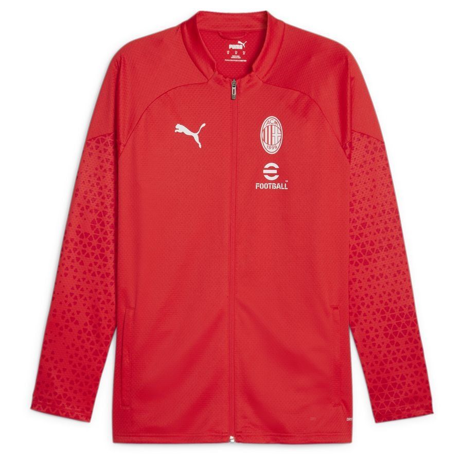 AC Mailand Trainingsjacke - Rot/Feather Grey von PUMA