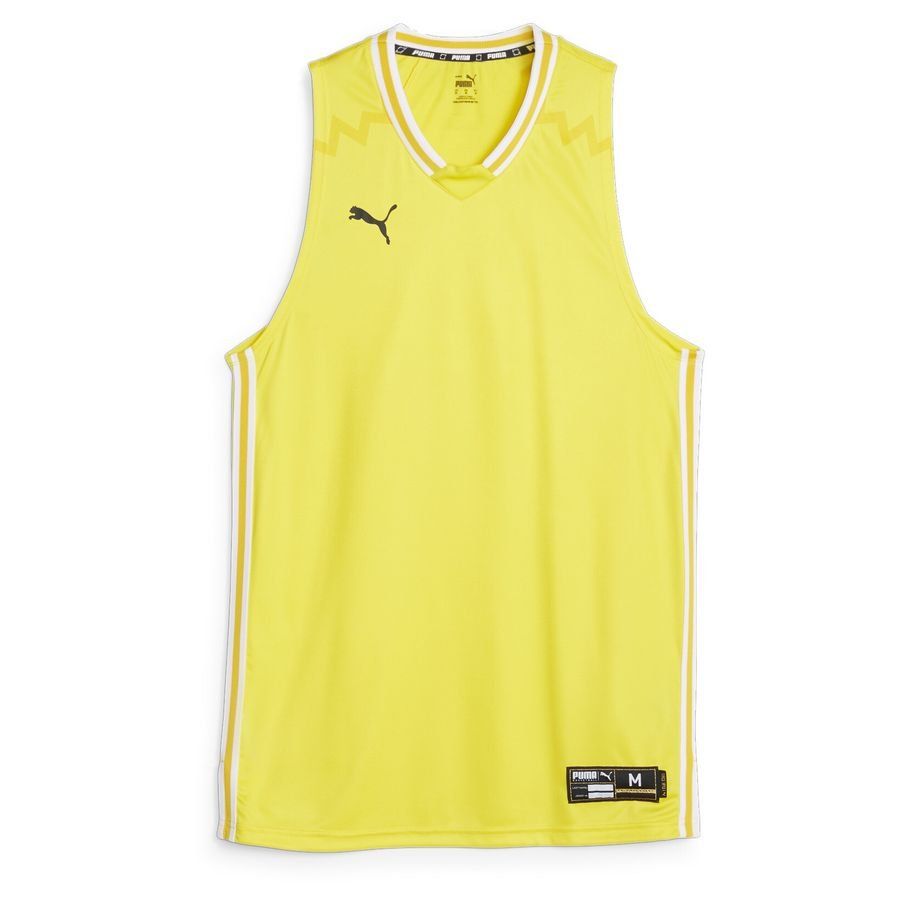 Hoops Team Game Jersey Cyber Yellow von PUMA