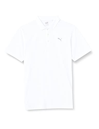 PUMA Herren Icon Golf Polo Shirt , Bright White, XXL (64/66EU) von PUMA