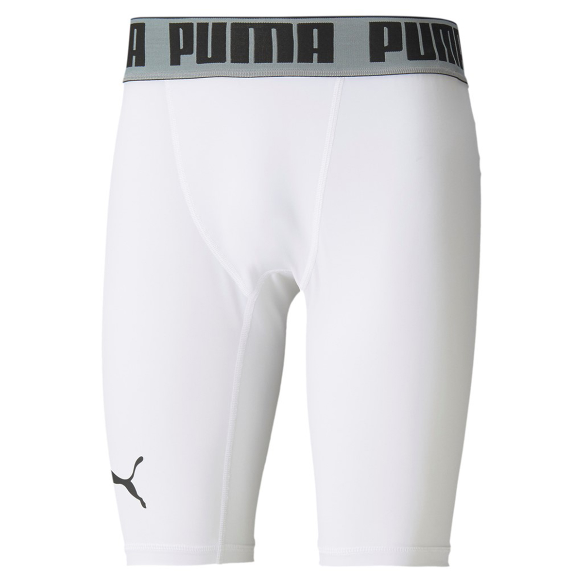 PUMA BBall Compression Shorts Herren Basketball Sport Hose 605078 Weiß von Puma