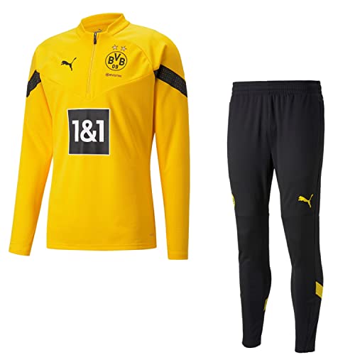 PUMA BVB Borussia Dortmund Fanartikel Trainingsanzug, Größe:(3XL) XXXL, Farbe:Gelb von PUMA
