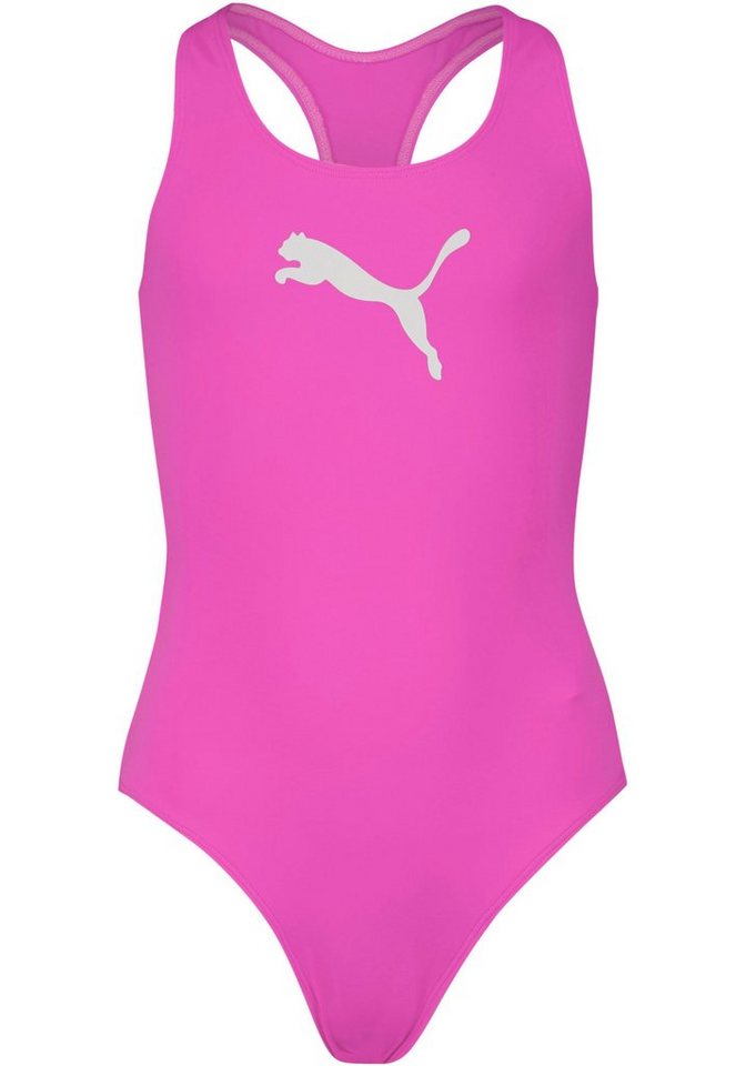 PUMA Badeanzug Mädchen-Schwimmanzug in Racerback-Passform von PUMA