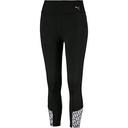 PUMA Damen Bold 3/4 Tight Leggings, Black-Graphic, XL von PUMA