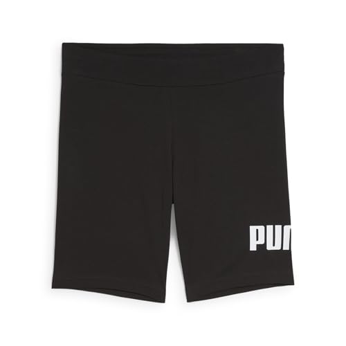 PUMA Damen ESS No. 1 Logo 7'' Short Leggings jogginghose damen, PUMA Black, von PUMA